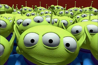 My Free Wallpapers   Cartoons Wallpapers : Toy Story   Aliens