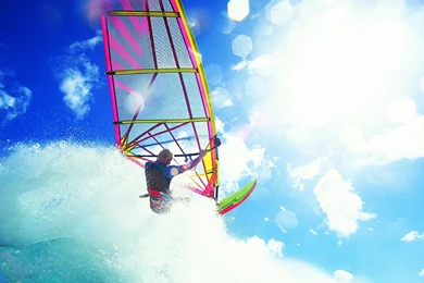 Wallpapers Abstract Waves Surf Sailing Sport Free At 1920x1080 ...