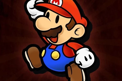 Mario Jumping 1 iPhone 5 Wallpapers (640x1136)