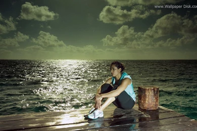 Best Sad Girl On Edge Desktop Wallpaper Backgrounds Collection ...