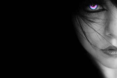 Half Face Of Girl HD Wallpapers Wallpapers   (