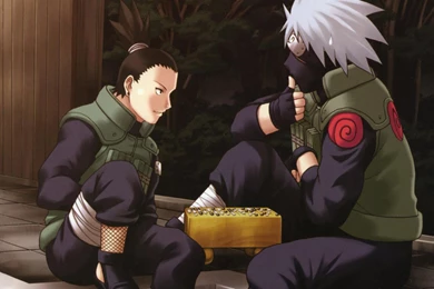 Naruto Shippuden,kakashi Hatake,shikamaru Nara Backgrounds Wallpapers