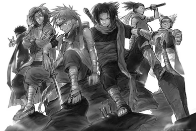 Uchiha Sasuke Naruto Shippuden Shikamaru Nara Choji Akimichi