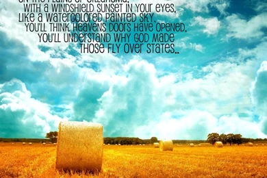 Tattoos On This Town"  Jason Aldean