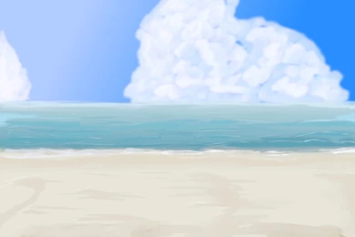 Anime Style Beach Backgrounds By Wbd On DeviantArt