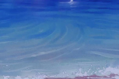 Anime Girl On Beach iPhone 6 Plus   Wallpapers   Wallpapers Style