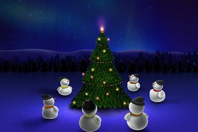 Animated merry christmas wallpapers