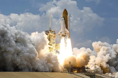 Taking Off Spaceship Wallpapers