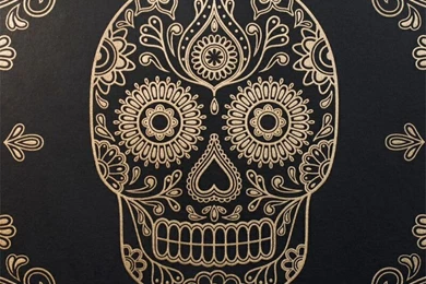 Sugar Skull Backgrounds Pattern