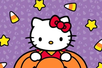 Free Hello Kitty Halloween Wallpaper Images