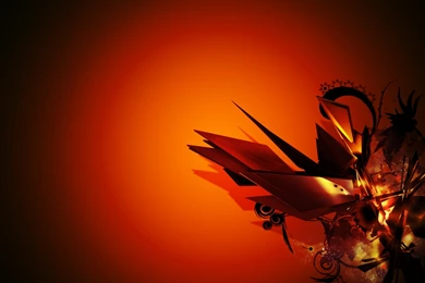 Awesome Red Orange Abstract