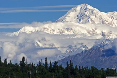Mount McKinley HD Desktop Wallpapers : Widescreen : High Definition ...