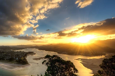 Beautiful Sunset Landscape iPad Air 2 Wallpapers