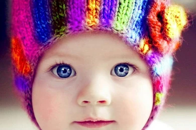 Multicolor Baby Babies Hats Colors Woolen Wallpapers