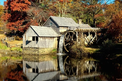 Mabry Mill, Blue Ridge Parkway, Virginia Wallpapers
