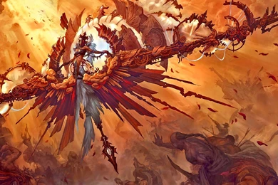 Mtg, Magic, Dark, Fantasy, Angel :: Wallpapers