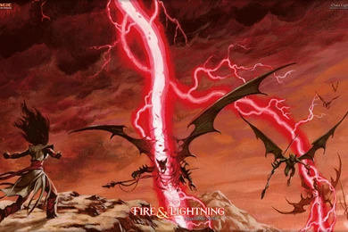 Wallpapers Lightning Of The Week Chain Daily Mtg Magic 2560x1600 ...