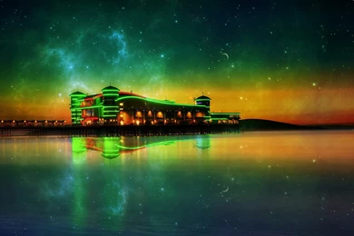 Weston Super Mare Night View Wallpapers   DreamLoveWallpapers