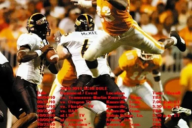 Tennessee Vols 2010 Schedule Wall Paper