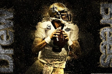 Drew Brees New Orleans Saints Qb Wallpapers   (