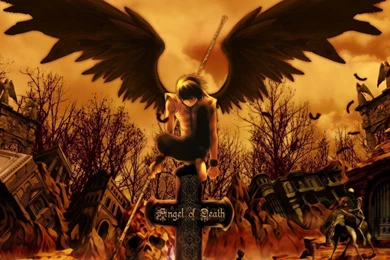 Wallpapers Darkangels Shinigami Drawings Dark Angels Hd Online ...