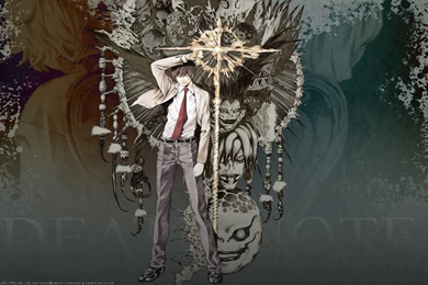 Light Yagami Shinigami Cross Wallpapers   MixHD Wallpapers