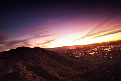 City Mountain View Wallpapers HD Wallpapers