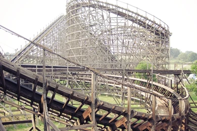 Wallpapers Rollar Coaster The Free Wooden Rollercoaster 1024x768 ...