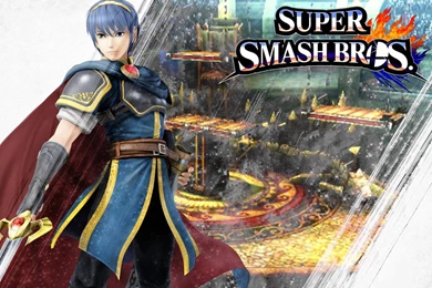 SSB WiiU 3DS Custom Marth Wallpapers By LivingDeadSuperstar On ...