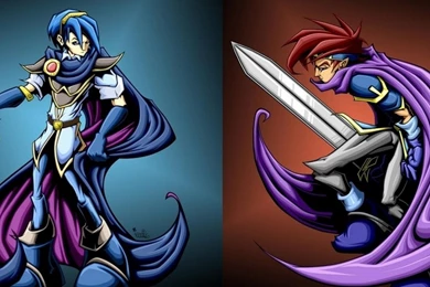Super Smash Bros Artwork Roy Marth Wallpapers