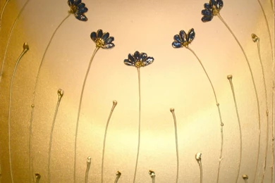 Peaceful Poppies'   Mixed Media On Canvas. FREE UK P+P