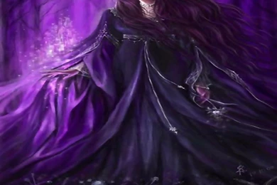 PURPLE FAIRY WALLPAPER   (