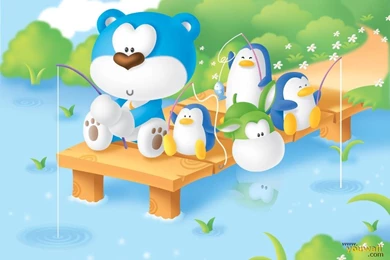 YouWall   Blue Bear Wallpapers   Wallpaper,wallpapers,free ...