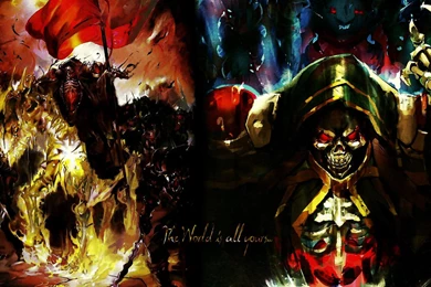 Overlord   ''Ainz Ooal Gown'' (Wallpapers 01) By Dr Erich On DeviantArt
