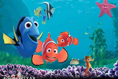Finding Nemo 3D Movie Poster HD Wallpapers ~ Cartoon Wallpapers