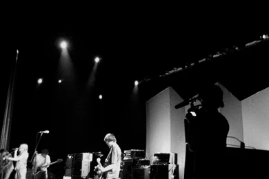Music Live Grayscale Sonic Youth Monochrome