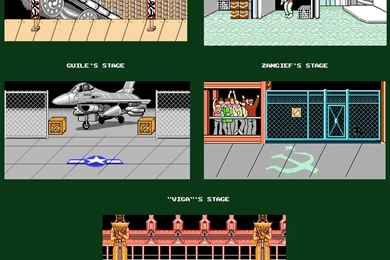 NES   Street Fighter 2 (Yoko) / Master Fighter 2   Backgrounds ...