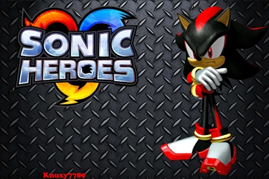Sonic Heroes Wallpapers   Shadow By Knuxy7789 On DeviantArt