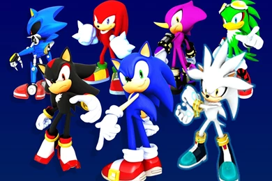 DeviantArt: More Like Sonic And Seven Team Rivals Heroes By 9029561