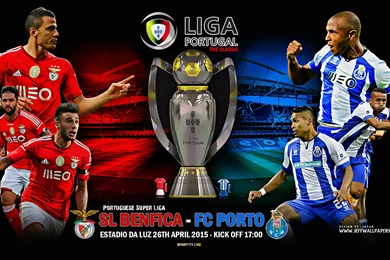 SL Benfica Vs FC Porto 2015 Liga Portugal HD Wallpapers Free ...