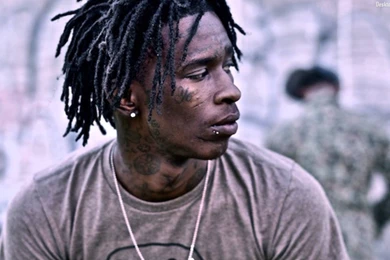 Wallpapers Young Thug, Rapper, Face, Dreadlocks HD Backgrounds