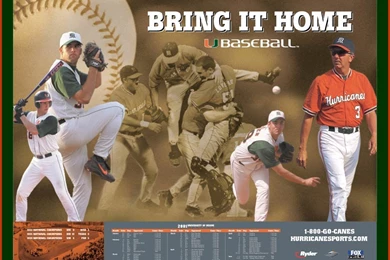 Miami Baseball Wallpapers   University Of Miami Hurricanes Official ...
