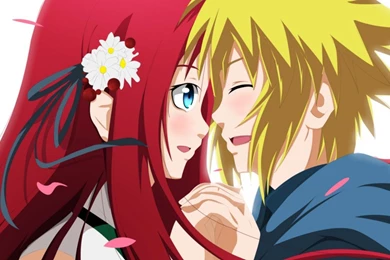 Namikaze Minato And Uzumaki Kushina Wallpapers   (