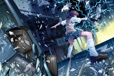 LIVING RAILGUN WALLPAPER (