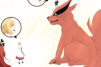 Naruto Uzumaki, Naruto, Namikaze Minato, Kyuubi, Art, Uzumaki ...