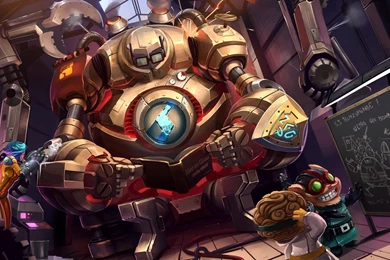 Machines Champions Ziggs Board Heimerdinger Zed Vi Wallpapers