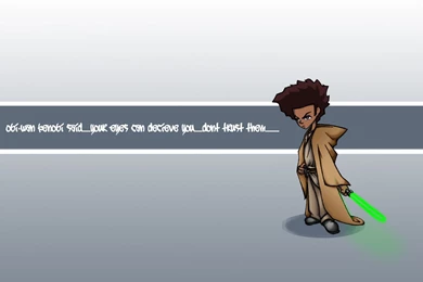 Huey Freeman Jedi By Illivate On DeviantArt