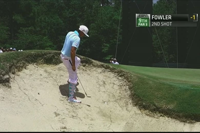 Rickie Fowler Catches Horrible Plugged Lie In Pinehurst Bunker ...