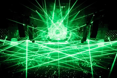 Qlimax Hardstyle 2010 Q dance Lazer Lightshow Rave