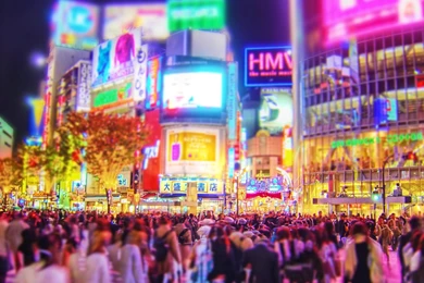 Shibuya At Night Miniture By Logic bomb42 On DeviantArt